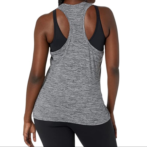 NWT Amazon Essentials Women’s Gray Tech Stretch Relaxed Fit Racerback Tank - Picture 7 of 10